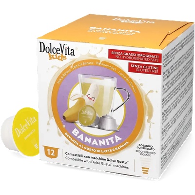 Dolce Vita | Bananita - 12 капсули за Dolce Gusto