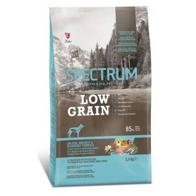 Low Grain Salmon, Anchovy & Blueberry Medium & Large Breeds Adult Dog - за израснали кучета от средни и едри породи със сьомга, аншоа и боровинки 12kg