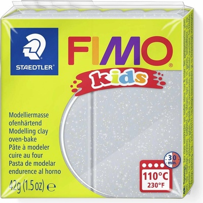 Fimo kids 42 g zlatá s trblietkami
