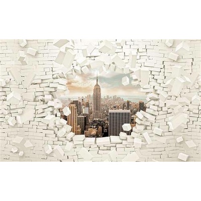 IMPOL TRADE 2720 VE XXXL Vliesová fototapeta 3D New York rozměr 416 cm x 254 cm