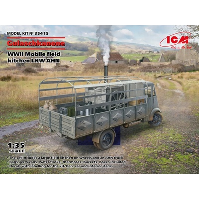 ICM AHN 'Gulaschkanone' WWII German mobile field kitchen 1:35
