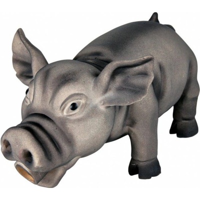 Trixie Hračka pes Prasa domáce pískacie latex 17 cm