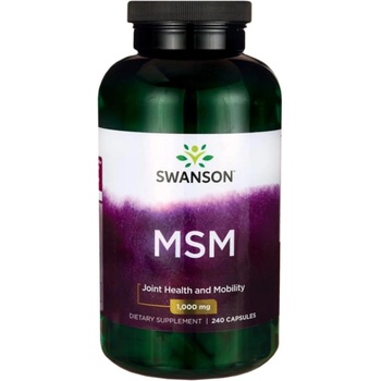 Image 1 of Swanson Ultra MSM 1000 mg [240 капсули]