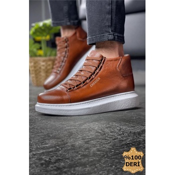 Chekich Унисекс боти от естествена кожа CH258 - Таба #359853 (359853_Кафяво)