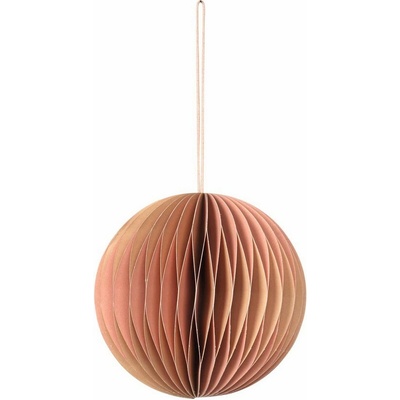 Vianočná ozdoba priemer 9 cm Broste BALL ružová