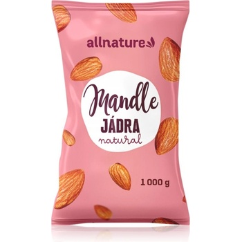 Allnature Mandle natural ořechy natural 1000 g