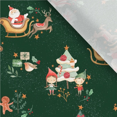 Takoy Úplet Takoy Santa na tmavě zelené
