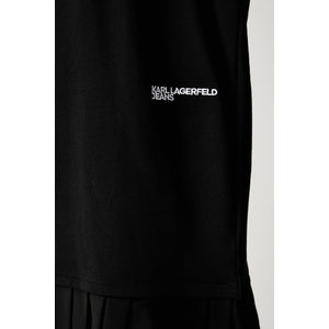 Karl Lagerfeld Jeans уголемена рокля от памук (B3W13005)