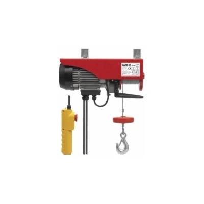 Elektrický lanový naviják 300/600 kg, 1050 W - YT-5905