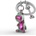 Metalmorphose Ключодържател Metalmorphose, Dino with bone charm (MTM225-03)