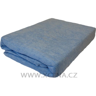 Aaryan Trade Prostěradlo froté světle modré 90x200