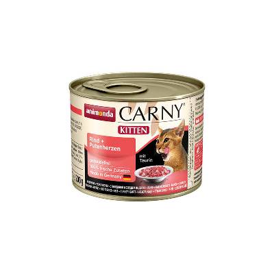 Animonda CARNY® cat Kitten hovädzie,teľacie a kura 200 g konzerva