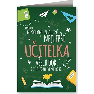 Nekupto Přání pro paní učitelku Tabule