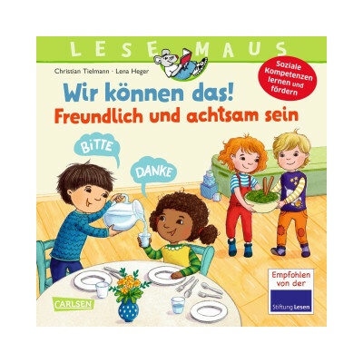 LESEMAUS 128: Wir können das! Freundlich und achtsam sein