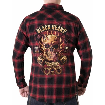 Black heart мъжка риза black heart - hell boy - ЧЕРЕН - 10311