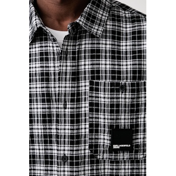 Karl Lagerfeld Jeans риза мъжка с памук (B3M16001)