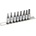 Topmaster Professional Накрайници вложки к-т 1/4"8бр размери ts8-40 tmp (330149)