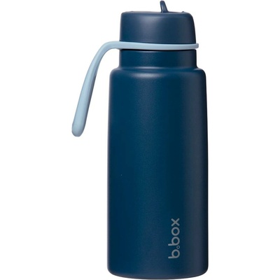 B.Box Nerezová termolahev s brčkem 690 ml midnight