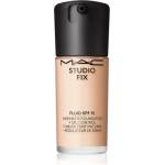 MAC Cosmetics Studio Fix Fluid SPF 15 24HR Matte Foundation + Oil Control матиращ фон дьо тен SPF 15 цвят NC12 30ml