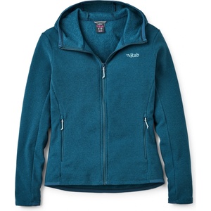 Rab Дамско поларено яке Rab Women's Stavel Hoody Fleece jacket - Tempest Blue - размер 40 (EU) (105-6215-0313)