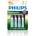 Philips AA 2600mAh (4) R6B4B260