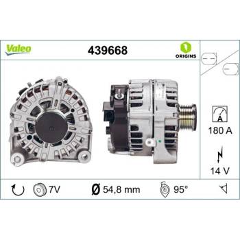 VALEO Alternátor 439668