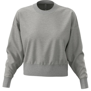 Next Level Apparel n 9087 / Дамски суитшърт с голям размер, изработен от плътен памук - сив цвят m (08908761002)