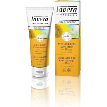 Lavera Sun Sensitiv Baby & Children BIO opalovací mléko i SPF30 75 ml
