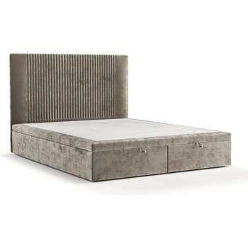 Maison de Reve Бежово тапицирано двойно легло с място за съхранение 180x200 cm Mavel - Maison de Rêve (MAVEL180_MDR_P0_LOT30_M0_NF_T0_L1)