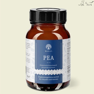 Waldkraft PEA Palmitoylethanolamidový prášek pro psy a kočky 36 g