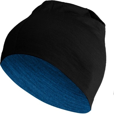 Lasting merino čiapka Bony modro čierna