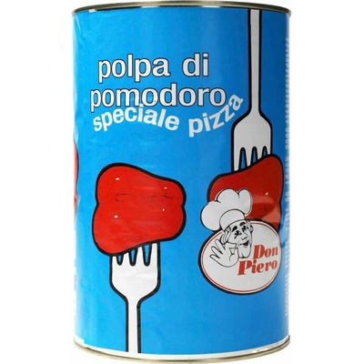 Don Piero drvená paradajková dužina s kúskami 4 kg