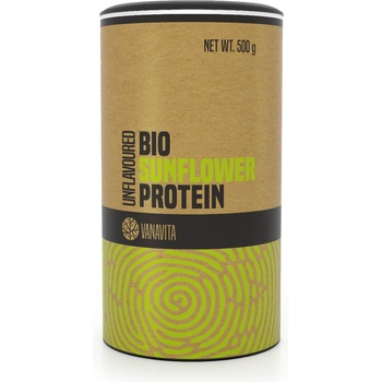 GymBeam VanaVita БИО Слънчогледов протеин 500 g неовкусено
