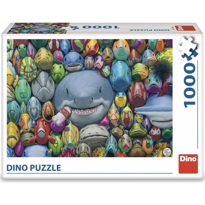 Dino BAREVNÉ RYBIČKY 1000 dielov