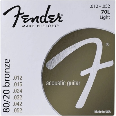 Fender Bronze Acoustic Strings 12-52