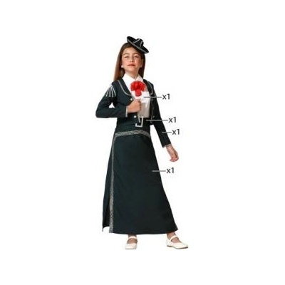 BigBuy Carnival Костюм Мариачи момиче Размер 3-4 години