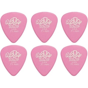 Image 1 of Dunlop 41R 0.71 Delrin 500 SET Перце за китара (41R71-6PACK-SET)