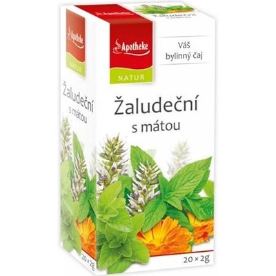 Apotheke Žaludeční s mátou 20 x 2 g