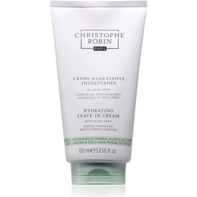 Christophe Robin Hydrating Leave in cream крем за коса за блясък за суха и крехка коса 150ml