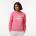 Lacoste Поларена блуза Lacoste Loose Fit Organic Cotton Fleece Sweatshirt - Pink