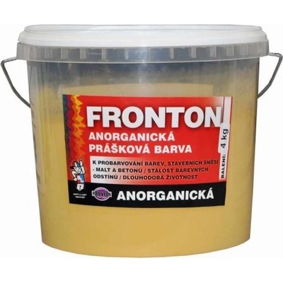 Barvy a laky Hostivař-Teluria Prášková barva FRONTON - 4 kg žlutý