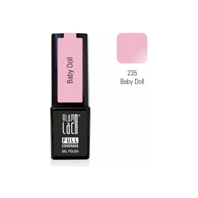 GlamLac Gel lak růžový 235 Baby Doll 6 ml