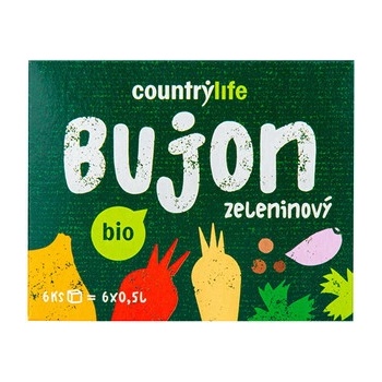 Country Life Bujón zeleninový kocky 66 g