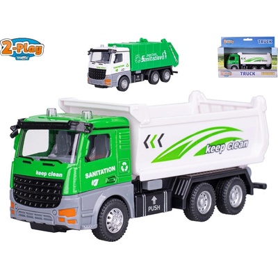 2-Play Traffic smetiarske auto s pohonom na spätný chod 14,5 cm