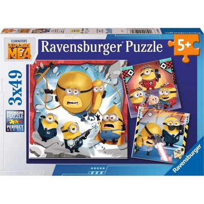 Ravensburger Já padouch 4 3 x 49 dílků