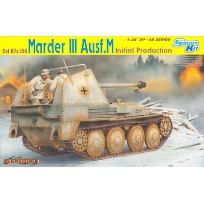 Dragon Model Kit military 6464 Sd.Kfz.138 MARDER III Ausf.M INITIAL PRODUCTION SMART KIT CF34 6464 1:35