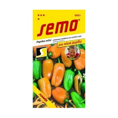 Semo Paprika ročná zeleninová, lahôdková Hamik 30 semien