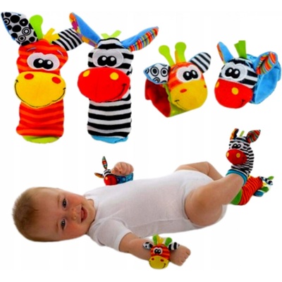 Playgro Europe B.V. Playgro Chrastící ponožky a náramky – Zboží Dáma