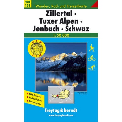 Zillertal · Tuxer Alpen · Jenbach · Schwaz WK 151