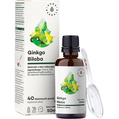 Aura Herbals Ginkgo Biloba Liquid Extract 50: 1 45 mg [50 мл]